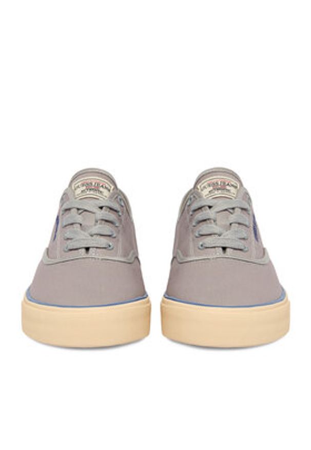 Guess Jeans Tenisówki CWBEO-ROCKFORD-01 WE Szary. Kolor: szary. Materiał: materiał