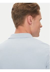 Calvin Klein Polo K10K111196 Błękitny Slim Fit. Typ kołnierza: polo. Kolor: niebieski. Materiał: bawełna #5