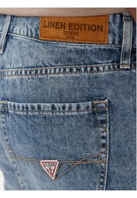 Guess Szorty jeansowe Rodeo M4GD27 D5AY2 Niebieski Slim Fit. Kolor: niebieski. Materiał: bawełna #4