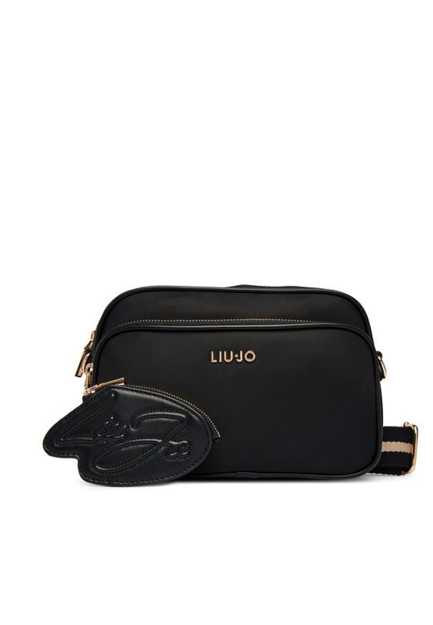 Liu Jo Torebka AA6176 T382A Czarny. Kolor: czarny. Materiał: skórzane