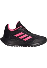 Adidas - Buty adidas Tensaur Run 2.0 Jr IF0350 czarne. Zapięcie: sznurówki. Kolor: czarny. Materiał: materiał, syntetyk. Szerokość cholewki: normalna. Sport: bieganie
