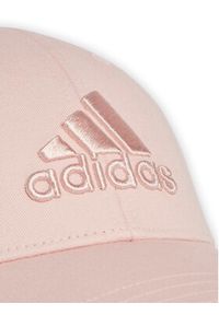 Adidas - adidas Czapka z daszkiem Big Tonal Logo IY7680 Różowy. Kolor: różowy. Materiał: bawełna, materiał #4