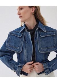 ACLER AUSTRALIA - Jeansowa kurtka Ellesmere. Kolor: niebieski. Materiał: jeans. Długość rękawa: długi rękaw. Długość: długie #4