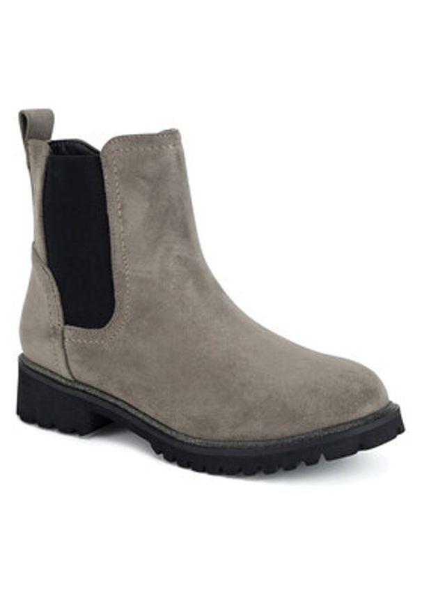 Jenny Fairy Botki WYL3999-1 Szary. Kolor: szary. Materiał: materiał