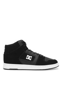 DC Shoes Sneakersy MANTECA 4 HI ADYS100743-BKW Czarny. Kolor: czarny. Materiał: skóra