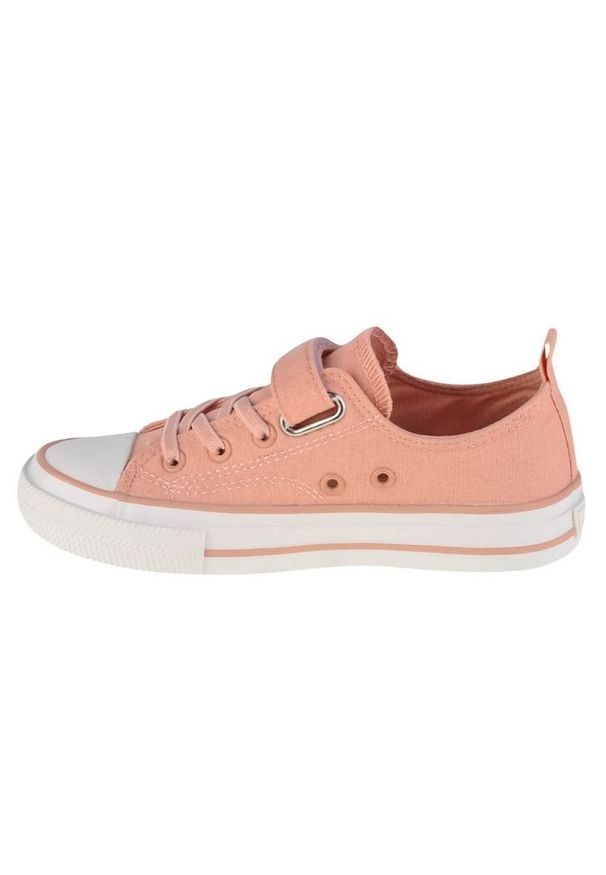 Big-Star - Buty Big Star Shoes Jr JJ374054 różowe. Okazja: na co dzień. Zapięcie: rzepy. Kolor: różowy. Materiał: materiał, guma. Szerokość cholewki: normalna. Styl: casual