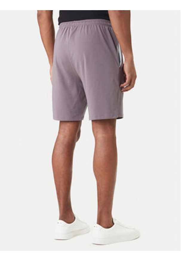 BOSS Szorty sportowe Mix&Match 50515314 Fioletowy Regular Fit. Kolor: fioletowy. Materiał: bawełna. Styl: sportowy