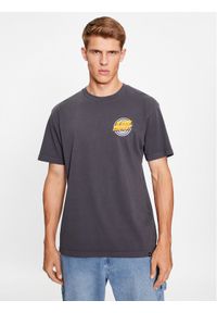 DC T-Shirt Burner Tees ADYZT05271 Czarny Regular Fit. Kolor: czarny. Materiał: bawełna