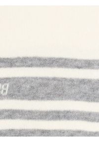 Big-Star - Stopki męskie z ozdobnymi paskami białe Marios 100. Kolor: biały. Materiał: skóra, bawełna, materiał. Wzór: paski #2