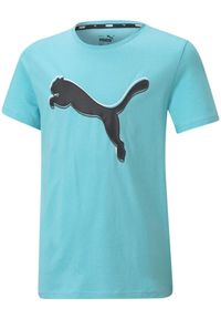 Dziecięce T -Kirta Puma Alpha Tee B 116 - Bawełna i komfort. Kolor: wielokolorowy. Materiał: bawełna