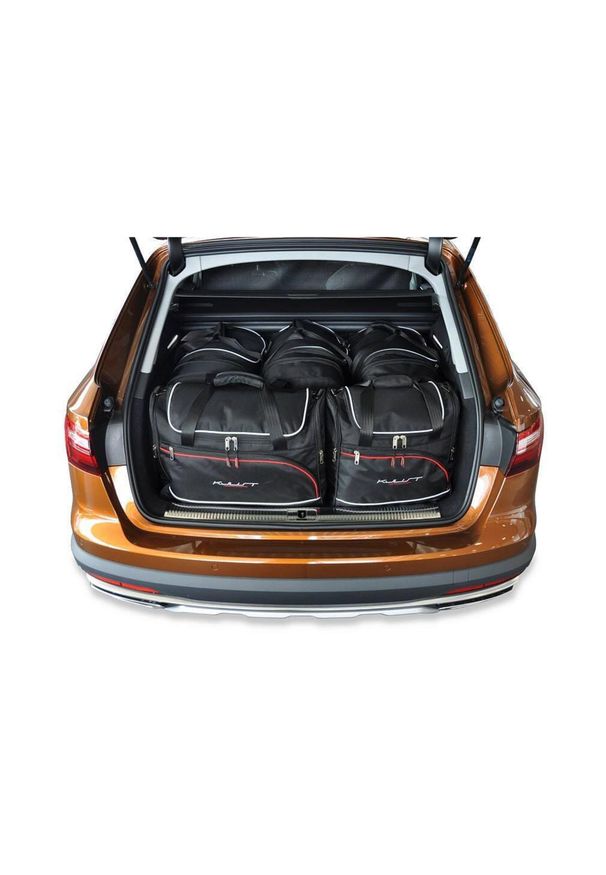 KJUST - Torby Do Bagażnika Audi A4 Avant 2015-2024 5Szt Kjust. Kolor: czarny. Styl: sportowy