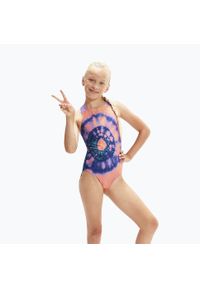 Strój kąpielowy dla dzieci Speedo Digital Plmt. Kolor: wielokolorowy, niebieski, różowy