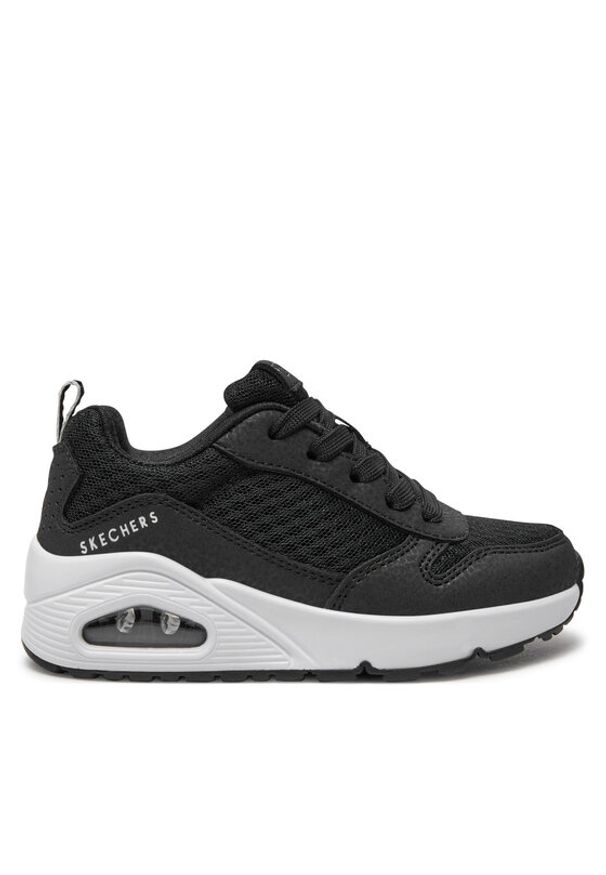 skechers - Skechers Sneakersy 403667L BLK Czarny. Kolor: czarny. Materiał: mesh, materiał