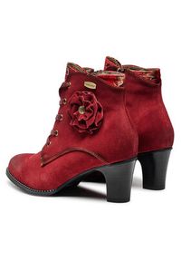 Laura Vita Trzewiki Elcodieo 01 Czerwony. Kolor: czerwony. Materiał: skóra #6
