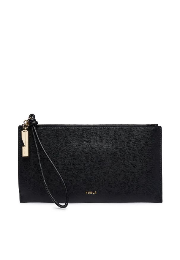 Furla Torebka Iride M WE00890 ARE000 CN O6000 Czarny. Kolor: czarny. Materiał: skórzane