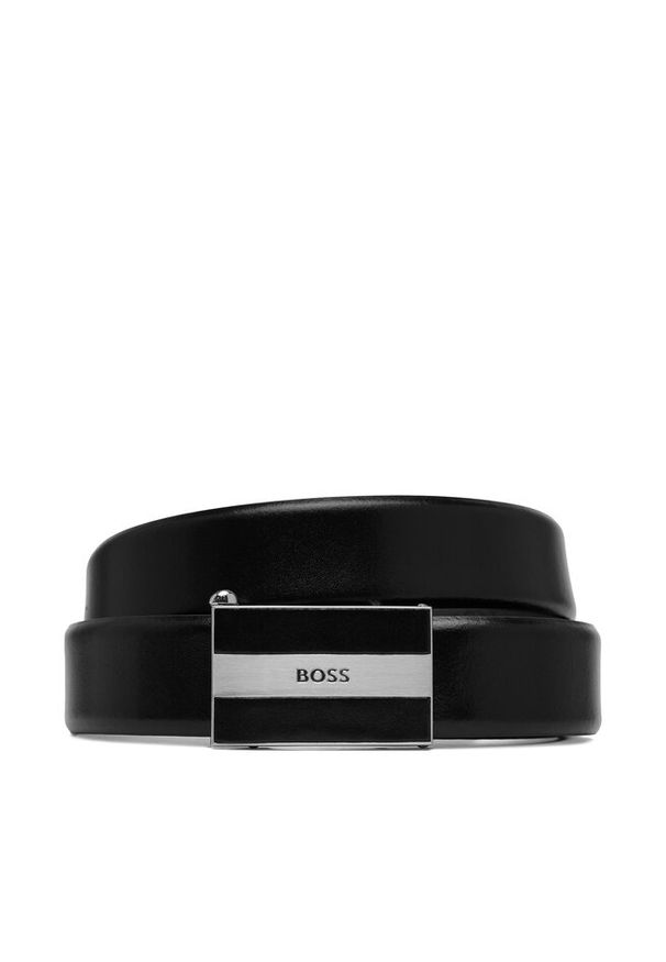 Pasek BOSS. Kolor: czarny