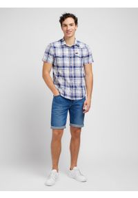 Lee - LEE MĘSKA KOSZULA LEE SS WESTERN SHIRT MEDIEVAL BLUE 112349936 #3