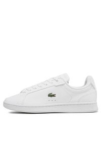 Lacoste Sneakersy Carnaby Pro Bl 23 1 Sfa 745SFA008321G Biały. Kolor: biały. Materiał: skóra