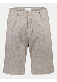 Lindbergh Szorty materiałowe 30-505024 Beżowy Wide Fit. Kolor: beżowy. Materiał: bawełna #3