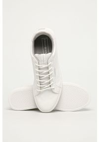 Jack & Jones - Buty. Nosek buta: okrągły. Zapięcie: sznurówki. Kolor: biały. Materiał: syntetyk, materiał, skóra ekologiczna, guma. Szerokość cholewki: normalna #2
