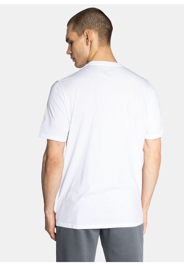 Koszulka męska Under Armour Team Issue Wordmark SS (1329582-100). Kolor: biały
