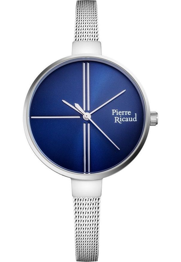 Zegarek Pierre Ricaud Zegarek damski Pierre Ricaud P22102.5105Q srebrny. Kolor: srebrny