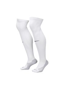 Nike - Podkolanówki Piłkarskie Strike Dla Kobiet. Kolor: biały. Sport: piłka nożna