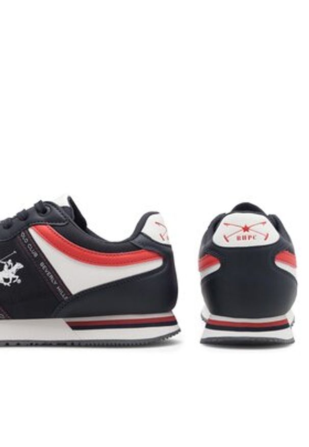 Beverly Hills Polo Club Sneakersy BOWIE-01 Granatowy. Kolor: niebieski. Materiał: materiał