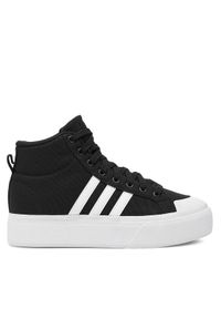 Adidas - adidas Sneakersy Bravada 2.0 Mid Platform IE2317 Czarny. Kolor: czarny. Materiał: materiał. Obcas: na platformie