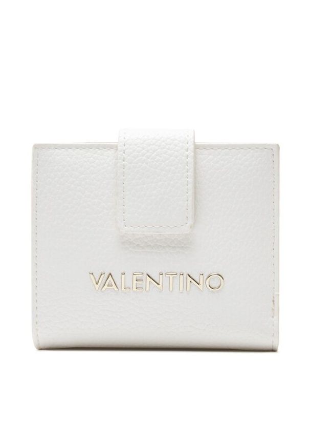 VALENTINO - Valentino Mały Portfel Damski Alexia VPS5A8215 Biały. Kolor: biały. Materiał: skóra