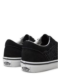 Vans Tenisówki Old Skool VN000D2VBLK1 Czarny. Kolor: czarny. Materiał: skóra, zamsz #6