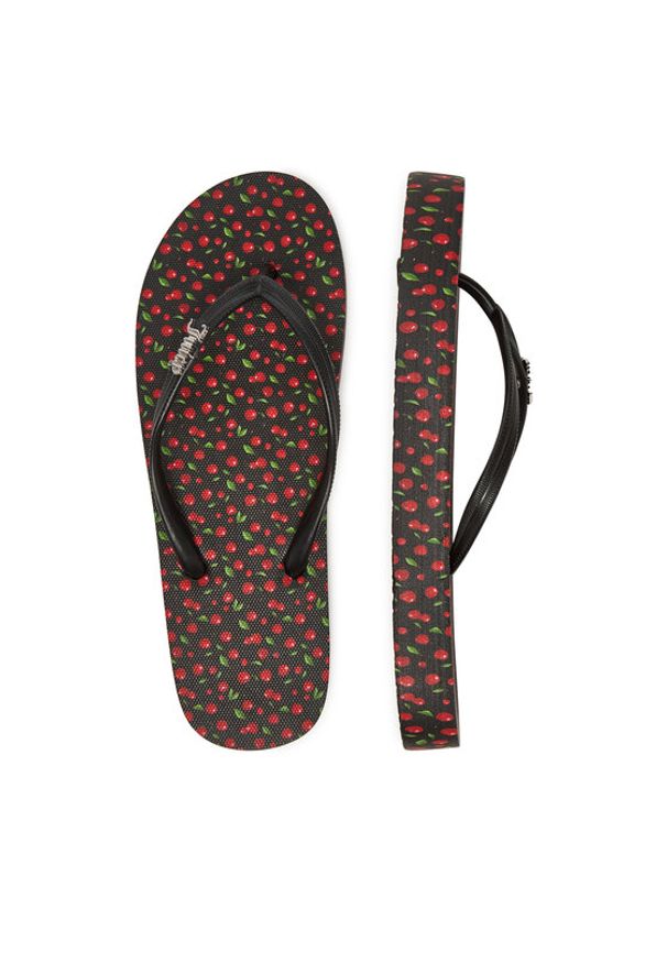 Juicy Couture Japonki 800291A Czarny. Kolor: czarny. Materiał: syntetyk