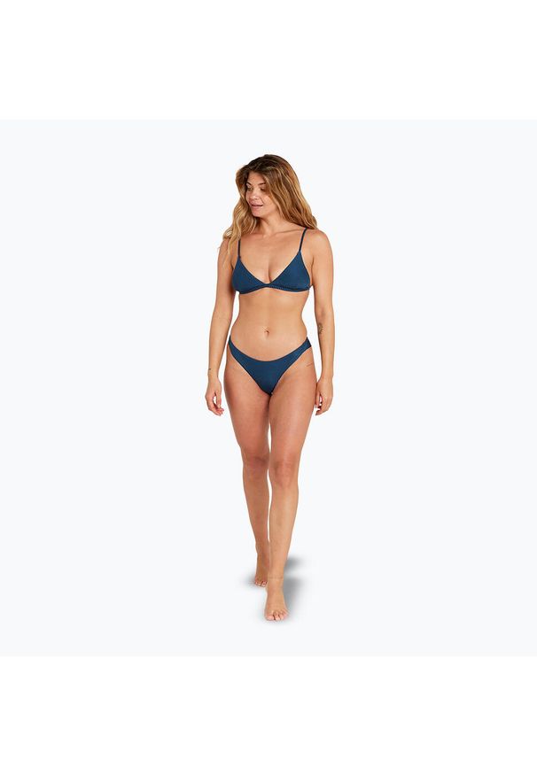 RIPCURL - Dół od stroju kąpielowego Rip Curl Modern Rib Good. Kolor: niebieski