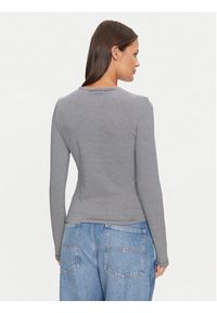 Tommy Jeans Bluzka Essential DW0DW19043 Granatowy Slim Fit. Kolor: niebieski. Materiał: bawełna #5