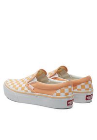 Vans Tenisówki Classic Slip On Platform VN00018EAAS1 Beżowy. Zapięcie: bez zapięcia. Kolor: beżowy. Materiał: materiał. Obcas: na platformie #3