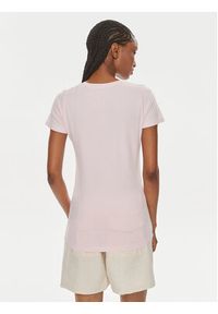 Pepe Jeans T-Shirt New Virginia Ss N PL505202 Różowy Slim Fit. Kolor: różowy. Materiał: bawełna #3
