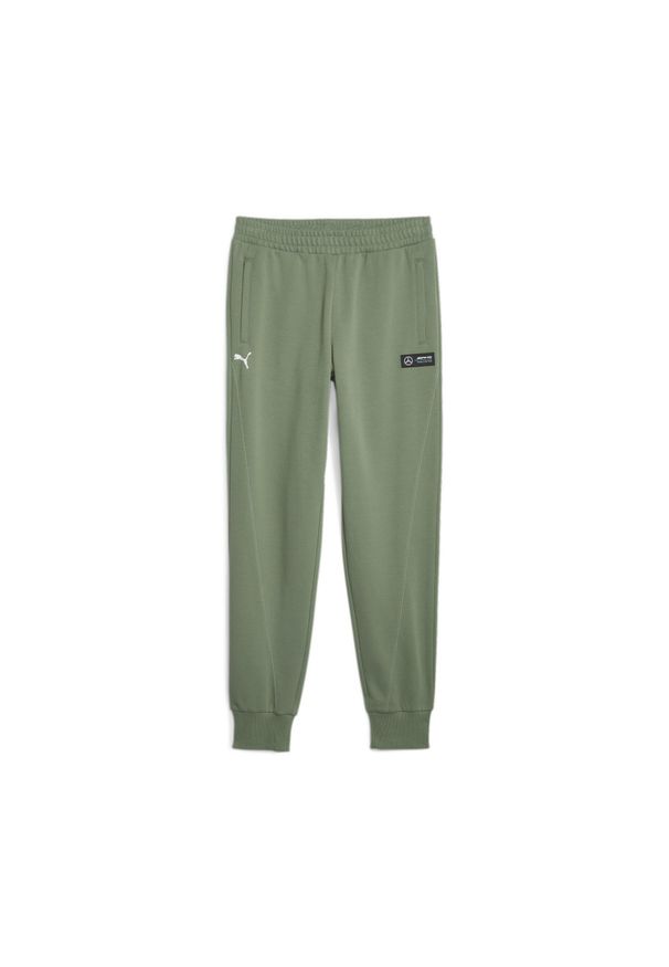 Puma Spodnie Mapf1 62114807. Kolor: zielony