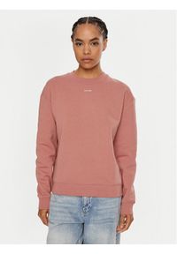 Calvin Klein Bluza Nano Logo K20K208329 Różowy Regular Fit. Kolor: różowy. Materiał: syntetyk, bawełna #1