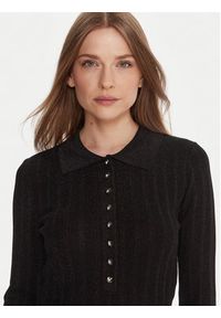 Gaudi Sweter 521FD53034 Czarny Slim Fit. Kolor: czarny. Materiał: syntetyk #3