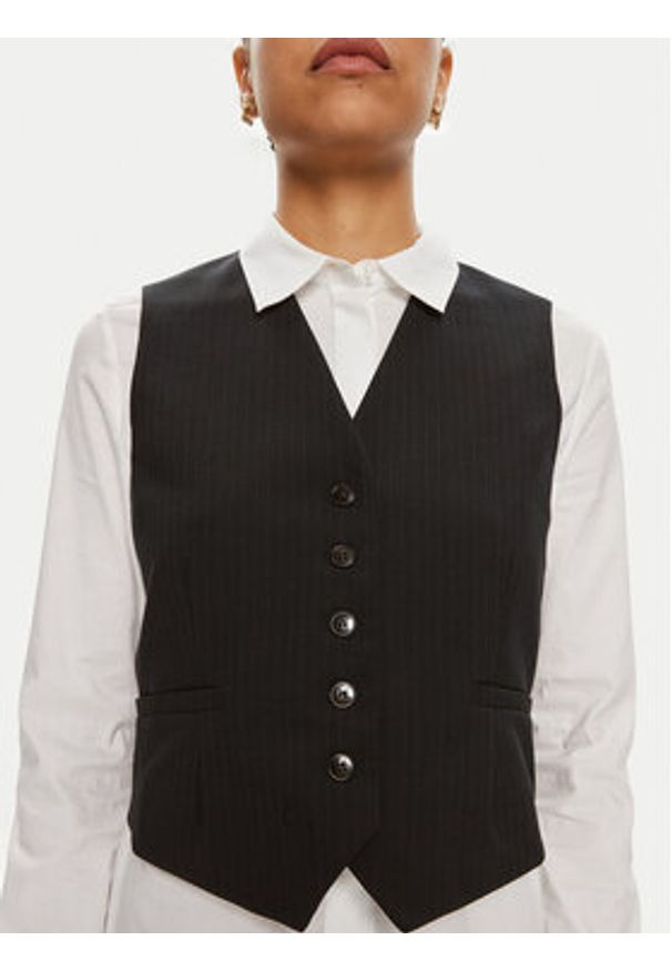 Herskind Kamizelka Mister 5217134 Granatowy Regular Fit. Kolor: niebieski. Materiał: syntetyk
