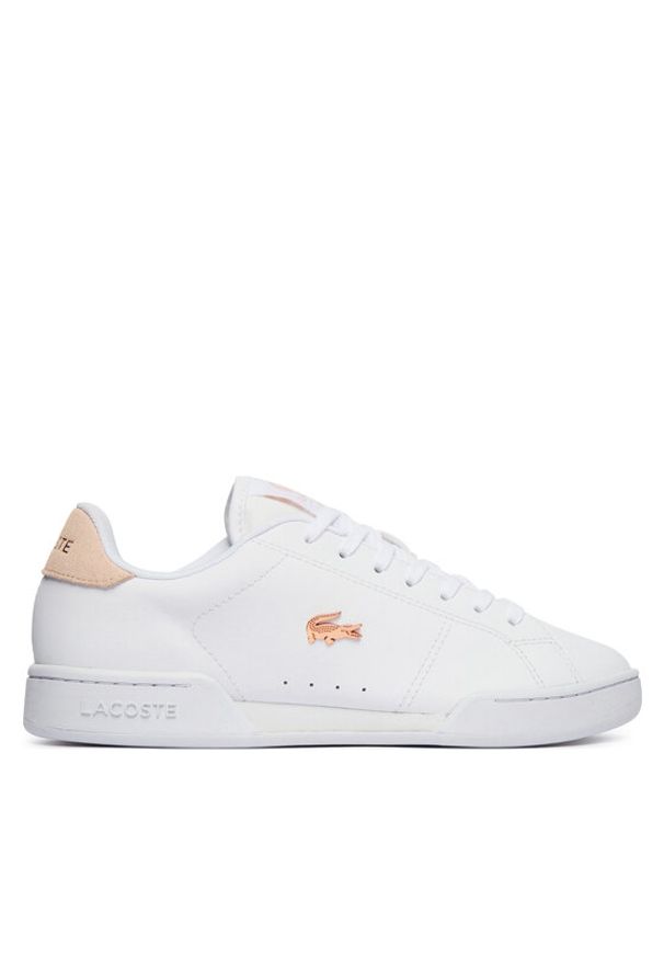 Lacoste Sneakersy Carnaby Cup 50SFA0045 Biały. Kolor: biały. Materiał: skóra