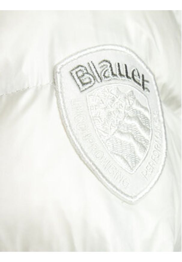 Blauer Płaszcz zimowy 23WBLDK03090 Écru Regular Fit. Materiał: syntetyk. Sezon: zima