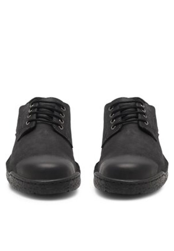 Go Soft Półbuty LUGO-01 Czarny. Kolor: czarny. Materiał: nubuk, skóra