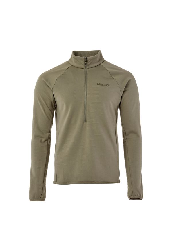 Bluza polarowa męska Marmot Leconte Fleece 1/2 Zip. Kolor: beżowy. Materiał: polar