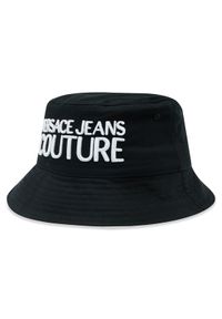 Versace Jeans Couture Kapelusz 74YAZK05 Czarny. Kolor: czarny. Materiał: materiał