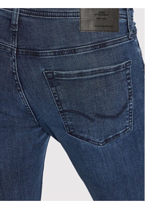 Jack & Jones Jeansy Glenn 12173407 Granatowy Slim Fit. Kolor: niebieski