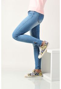 Pepe Jeans - Trampki pepe jeans pls30322/7. Kolor: wielokolorowy, niebieski, żółty, różowy
