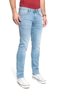 Mustang - SPODNIE MĘSKIE MUSTANG OREGON TAPERED DENIM BLUE 1008768 5000 314 #9