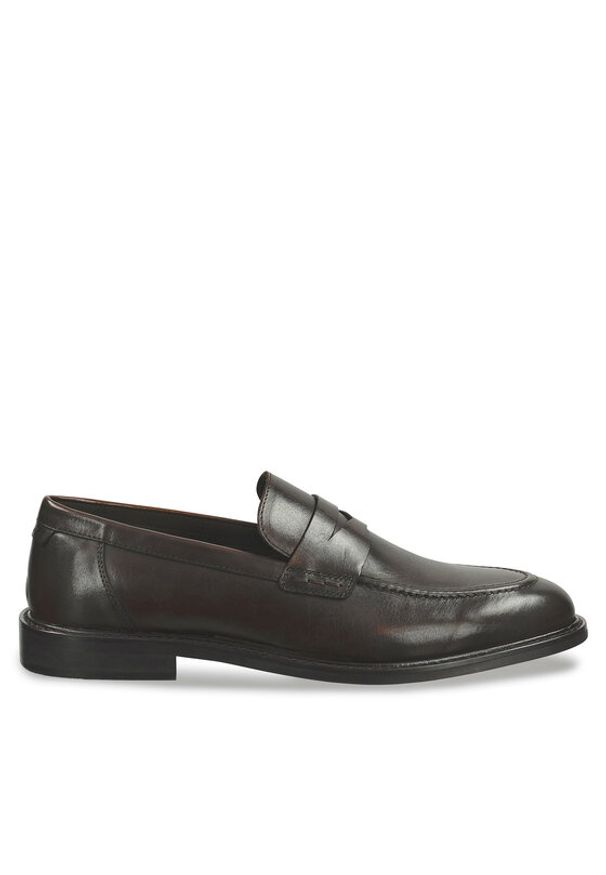 GANT - Gant Półbuty Lozham Loafer 28671511 Brązowy. Kolor: brązowy. Materiał: skóra