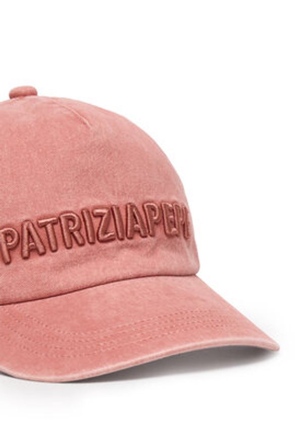 Patrizia Pepe Czapka z daszkiem 8F0108/A708-R884 Różowy. Kolor: różowy. Materiał: bawełna
